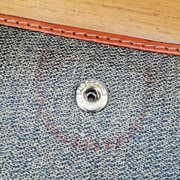 VTG FENDI Logo SAS Wallet 4" Card Holder Small VintageBiFold Unisex - Picture 6 of 14